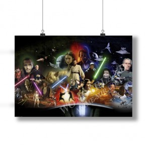 Плакат Звёздные Войны - Персонажи / Star Wars