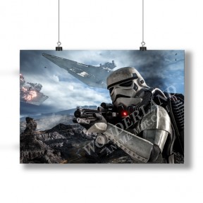 Плакат Звёздные Войны - Штурмовик 2 / Star Wars - Stormtrooper