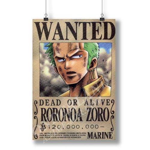 Аниме плакат Ван Пис - Ророноа Зоро / One Piece - Roroana Zoro