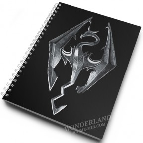 Скетчбук Скайрим - логотип / Skyrim logo (2)