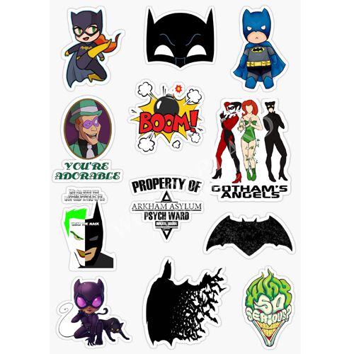 Стикеры Бэтмен / Batman