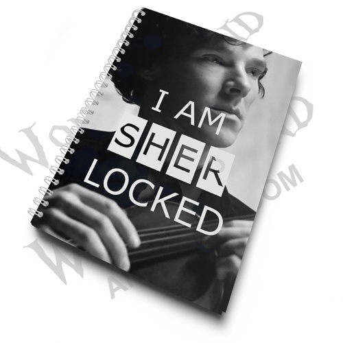Скетчбук Шерлок - Заставка телефона Адлер / Sherlock BBC - Sherlocked