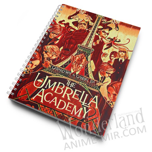 Скетчбук Академия Амбрелла - все персонажи / The Umbrella Academy - all characters