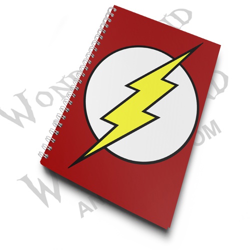 Скетчбук DC - Флеш логотип / DC - Flash logo