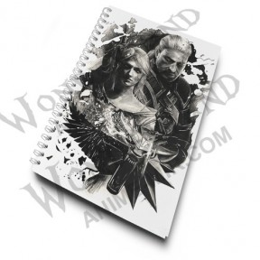 Скетчбук Ведьмак - Геральт и Цири / The Witcher - Geralt and Ciri
