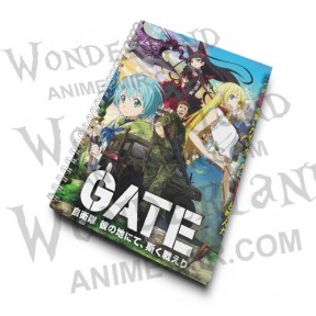 Аниме скетчбук Врата, где бьются наши войны - все персонажи / Gate: Jieitai Kanochi nite, Kaku Tatakaeri - all characters