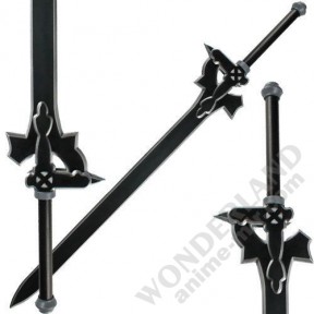 Аниме брелок металлический Мастера меча онлайн - меч Кирито / Sword Art Online - Kirito sword