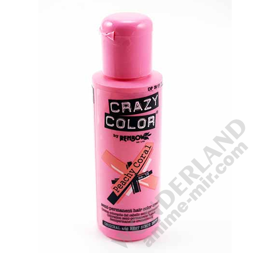 Краска для волос Crazy Color (Peachy Coral)