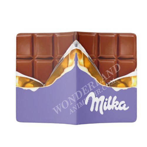 Обложка на паспорт Шоколад Милка / Milka chocolate bar