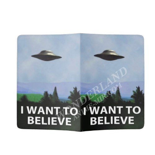 Обложка на паспорт Секретные материалы - Хочу верить / The X-Files - I want to believe