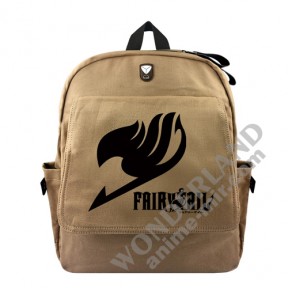 Рюкзак коричневый Хвост феи (логотип)