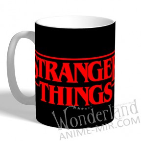 Кружка Очень странные дела - логотип / Stranger Things - logo
