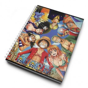 Аниме скетчбук Ван Пис - все персонажи / One Piece - all characters